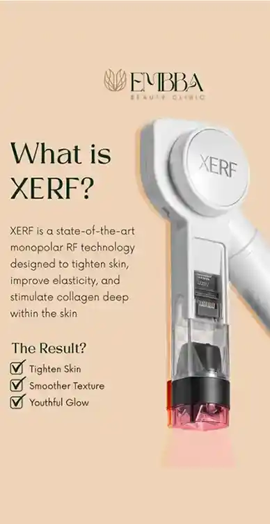 Penjelasan XERF monopolar RF technology dari Embba Beauty Clinic